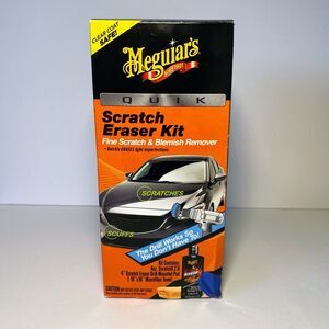 Meguiar’s Quik Scratch Eraser Kit, Car Scratch Remover for Repairing Surface
